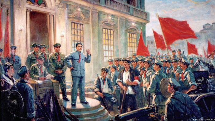 1.油畫:歡呼勝利;作者:黎冰鴻;收藏單位:南昌八一起義紀(jì)念館(圖片提供:南昌八一起義紀(jì)念館)_UUID22344 1.油畫:歡呼勝利;作者:黎冰鴻;收藏單位:南昌八一起義紀(jì)念館(圖片提供:南昌八一起義紀(jì)念館)_UUID22344